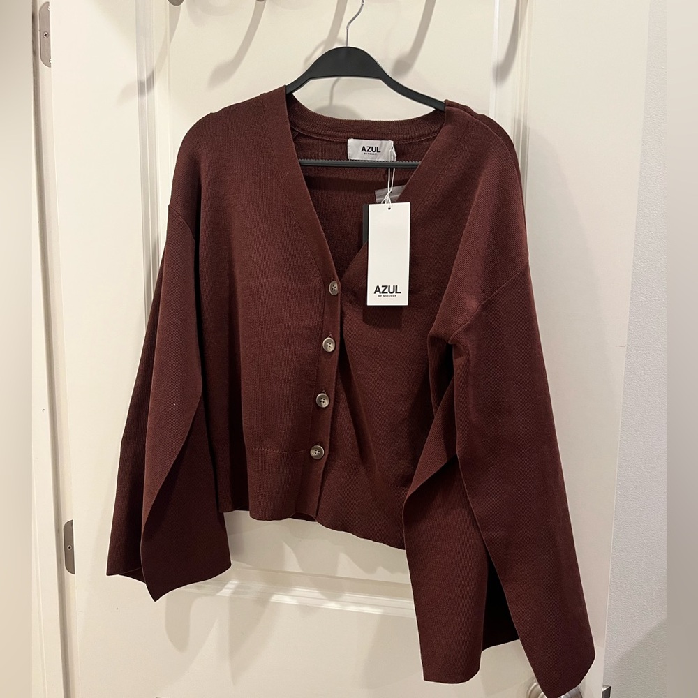 Azul by Moussy Women's Brown cardigan